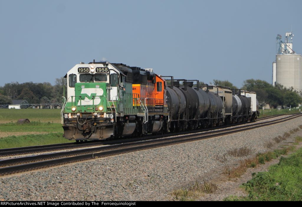 BNSF L Train 1958 West